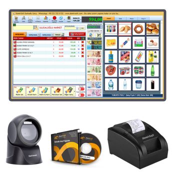 DemirSoft Barkodlu Satış Programı - Masaüstü Okuyucu ve Fiş Yazıcı