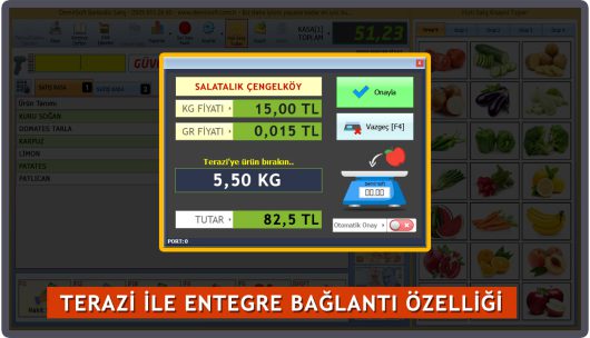 DemirSoft Terazili Satış Sistemi CAS SWII - Görsel 3