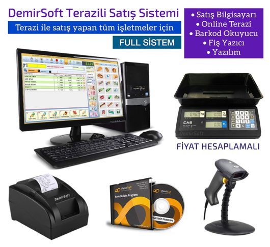 DemirSoft Terazili Satış Sistemi CAS ERJR