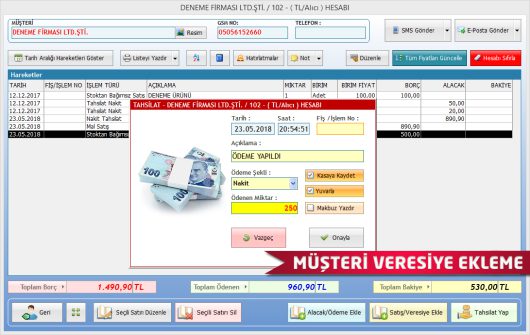 Ön Muhasebe Programı Full Sürüm - Görsel 5