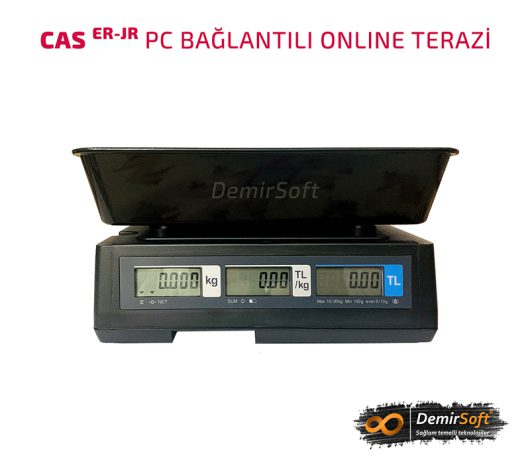 CAS ER JR 30 Kg Fiyat Hesaplamalı PC Bağlantılı Elektronik Terazi - Görsel 2