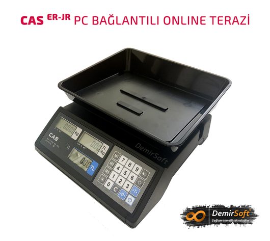 CAS ER JR 30 Kg Fiyat Hesaplamalı PC Bağlantılı Elektronik Terazi